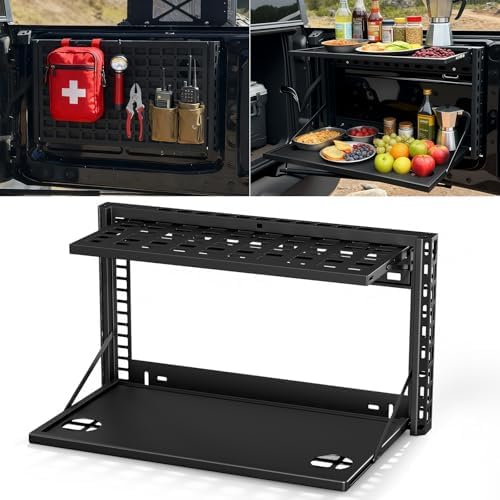 HOCHO Fit for Bronco Tailgate Table, Upgraded Heavy Duty 2-Layers No Drilling by Unknown