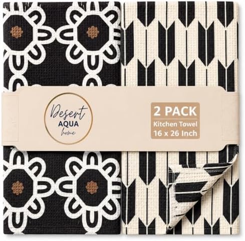 Kitchen Towels, Dish Towels for Kitchen by DesertAqua