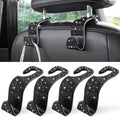 LivTee Car Seat Headrest Hook, Auto Seat Hook Hangers Storage Organizer by LivTee