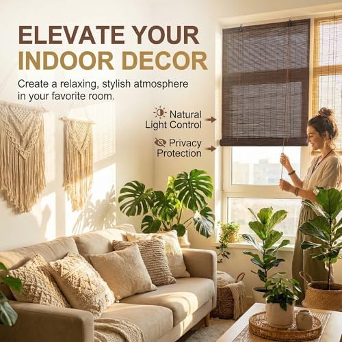 Bamboo Blinds for Interior Windows, Custom Bamboo Shades - Image 3