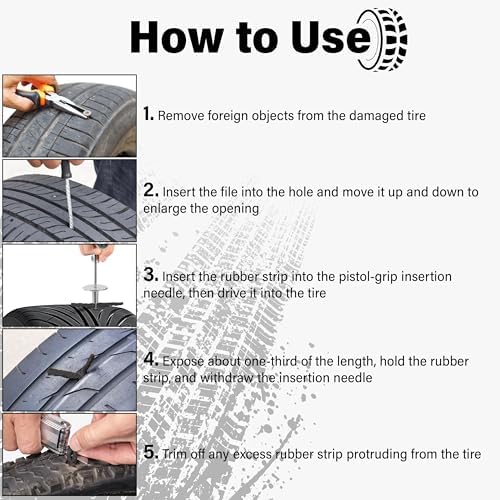 Sixzoo 60 PCS Tire Plugs Heavy Duty - Image 5