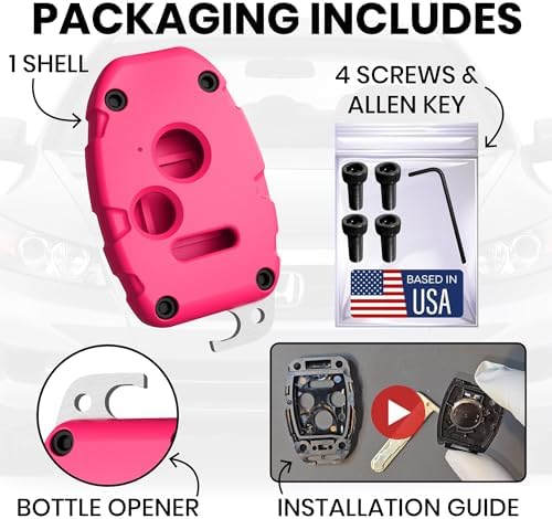 USA-Made for Honda Key Fob Shell | Crack-Resistant & Durable | Seamless Fit | - Image 5