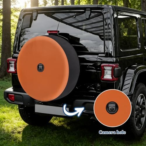 Spare Tire Cover with Backup Camera Hole Fit - Image 7