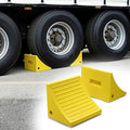 Yescom Large Wheel Chocks for Tires Under 50" 90 Ton Load Capacity 2 Pack by Yescom