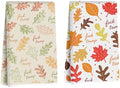 Fall Maple Leaf Trump Kitchen Towels Gifts by Lovdazzles