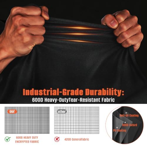 Tire Storage Cover Holds 4 Tires Diameter 32in - Image 3