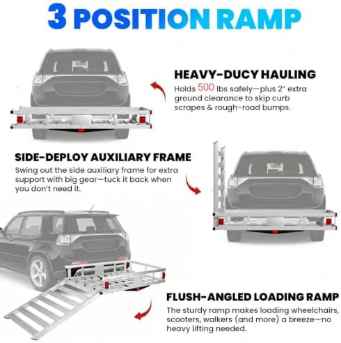 Trailer Hitch Cargo Carrier - Image 4