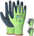 KAYGO Women's Work Gloves, Sandy Latex Grip, Breathable by KAYGO