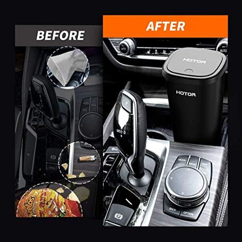HOTOR Car Trash Can with Lid, 30 Trash Bags - Image 5