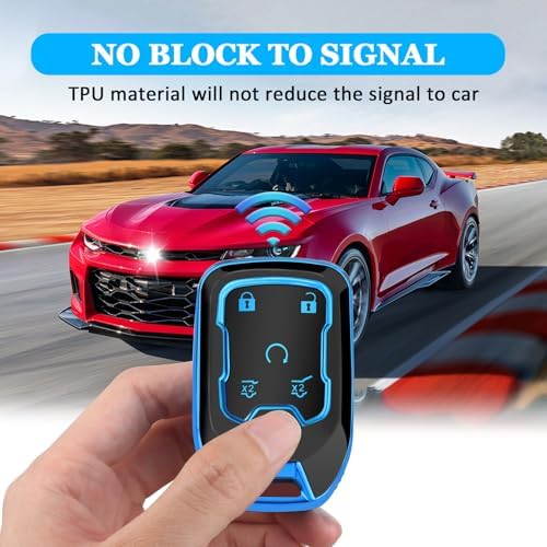 MILD EAST for Chevy GMC Key Fob Cover 6 Buttons Key Case 2016-2025 - Image 3