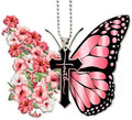 Butterfly Car Hanging Ornament, Hanging Charm Home Decoration Keepsake by Twpribarn