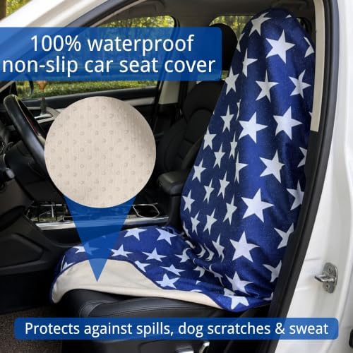 Waterproof Car Seat Cover for Front Seats, Protector for Cars SUVs Trucks - Image 2