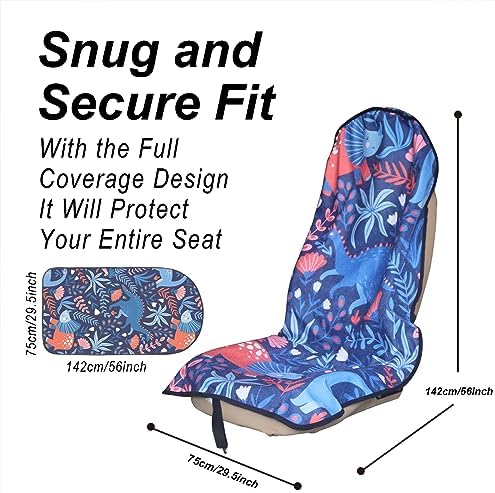 Car Seat Cover Protector Front Seats, - Image 3