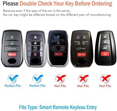 for Toyota Key Fob Cover Keychain Fit - Image 2