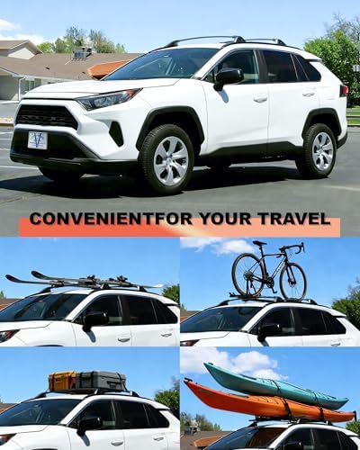 Upgraded 300LB Aluminum Roof Rack Cross Bars - Image 4