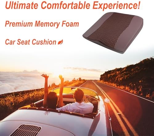 Lofty Aim Car Seat Cushion, Memory Foam Car Seat Cushions - Image 2