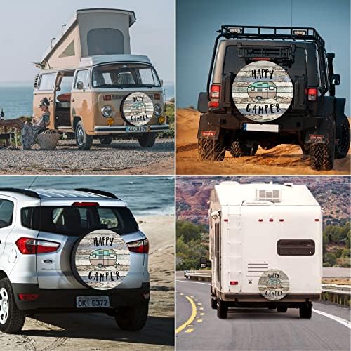 Happy Camper Spare Tire Cover Waterproof - Image 4