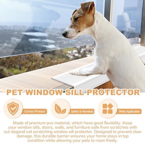 Dog Window Sill Protector, Pet Scratch Guard - Image 3