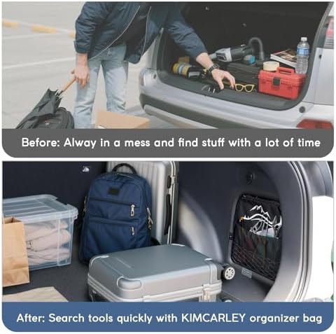 Trunk Organizer Multifunction Backpack, Upgrade Design Trunk Cubby Storage bag - Image 5