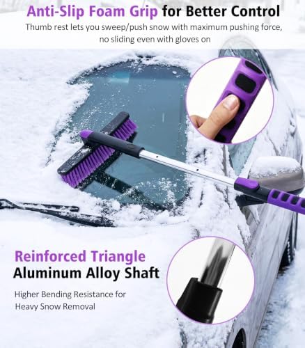 41" Extendable Snow Brush for Car - Image 6