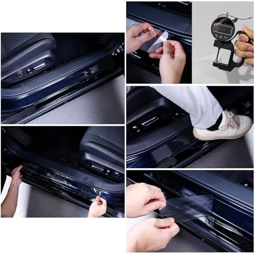 Car Door Sill Protector, Universal Door Entry Edge Guard & Scuff Plate Protector - Image 6