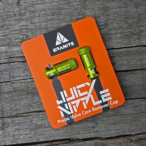 Granite Juicy Nipples Presta Valve Core Remover Caps - Image 5