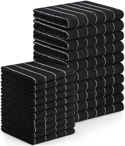 Homaxy Microfiber Kitchen Towels and Dishcloths Sets, 20 Pack by Homaxy