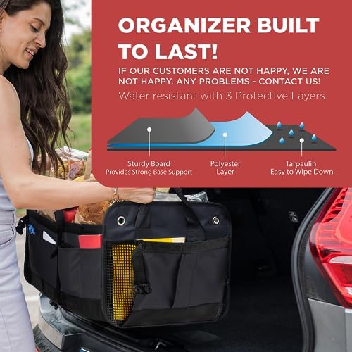Car Trunk Organizer for SUV & Truck Cargo Storage - Image 3