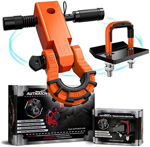 AUTMATCH Hitch Tightener Anti-Rattle Clamp by AUTMATCH