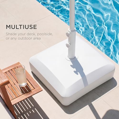 Best Choice Products 123lb Capacity Fillable Mobile Umbrella Base Heavy Duty - Image 5