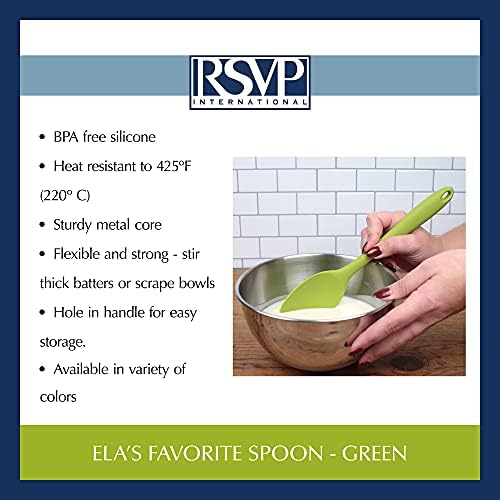 RSVP International Ela Series Heat Resistant Spatulas - Image 6