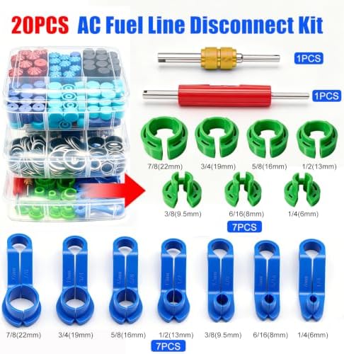 TWTADE 7 Set Car A/C Repair Kit - Image 5