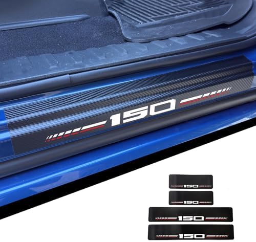 Car Door Sill Protectors for Ford F-150 F150 2015-2026 Accessories by Unknown