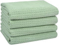 VIVOTE Sage Green Tea Towels for Kitchen Dish Cloth Microfibre Tea Towel by VIVOTE