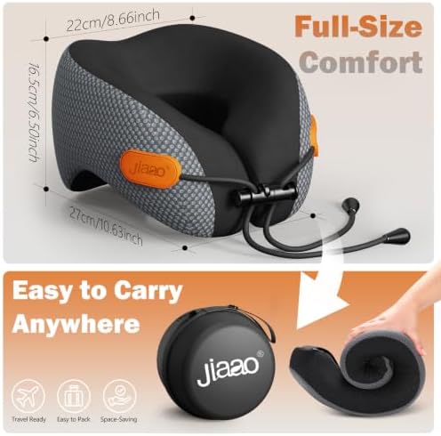 jiaao Travel Pillow, Airplane Neck Pillow - Image 6