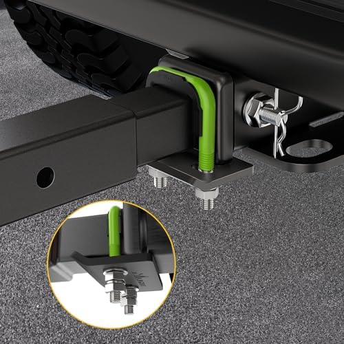 Nilight Trailer Hitch Tightener Anti-Rattle Green U-Bolt - Image 7