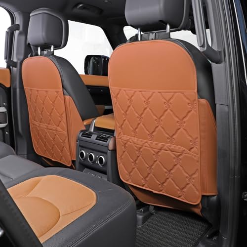 TAIKOO Seat Back Protector w/Dual Pockets, Guards Seats from Kicks & Scuffs by TAIKOO