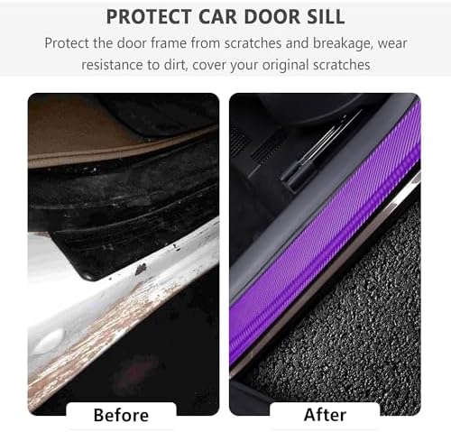 4PCS Car Door Sill Protector - Image 4
