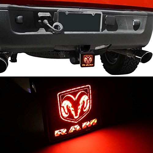 Bully CR-007D Black Finish ABS Plastic Universal Fit Truck Dodge RAM Logo LED - Image 4