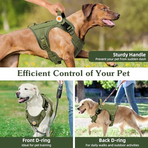 VavoPaw Heavy Duty Tactical Dog Harness - Image 5