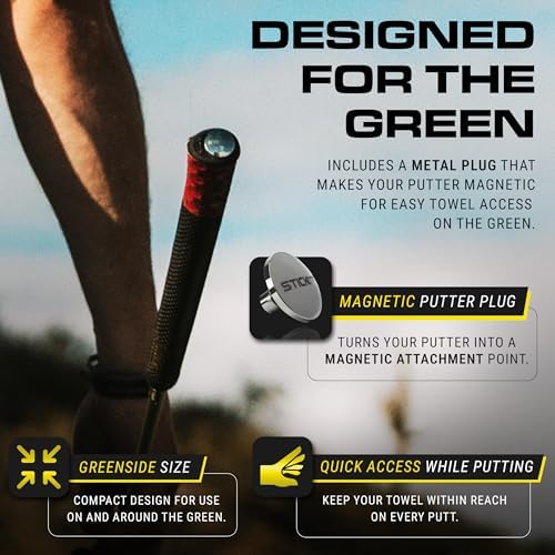 STICKIT Greenside Magnetic Golf Towel - Image 6