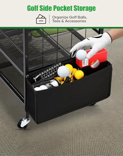 FHXZH Golf Bags Storage Garage Organizer - Image 4