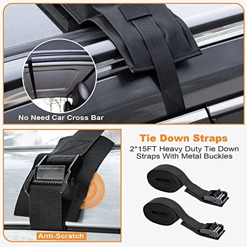 Golkcurx Universal Soft Roof Rack Pads - Image 3