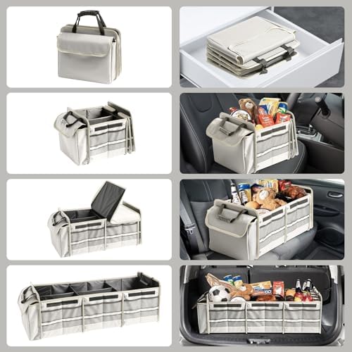 Car Trunk Organizer, Sturdy Storage - Image 2