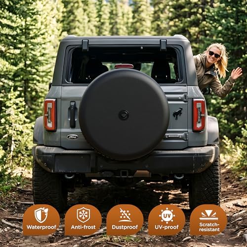 Spare Tire Cover with Backup Camera Hole - Image 6