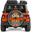 Custom Spare Tire Cover, PVC Leather Wheel Cover by Unknown