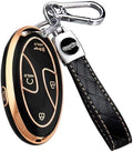 5 Buttons Compatible with Hyundai Key Fob Cover Accessories, Fits by Unknown