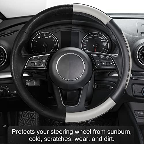 SEG Direct Steering Wheel Cover 15.5-16 inch Heavy-Duty - Image 4