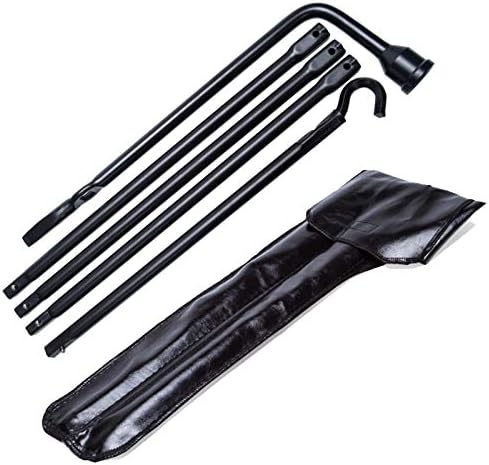 Spare Tire Lug Wrench Tool Kit Fit by LECWOF