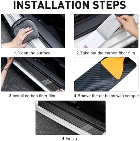 Door Sill Protector for Dodge Durango Challenger Charger Accessories - Image 7